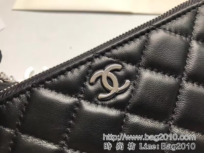 CHANEL香奈兒 海外原單 綿羊皮 女款拉鏈錢包 A50168  DJC2480